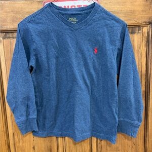 Polo by Ralph Lauren Kids Blue Long Sleeve Shirt